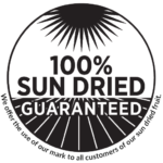 100% Sun Dried Guaranteed logo